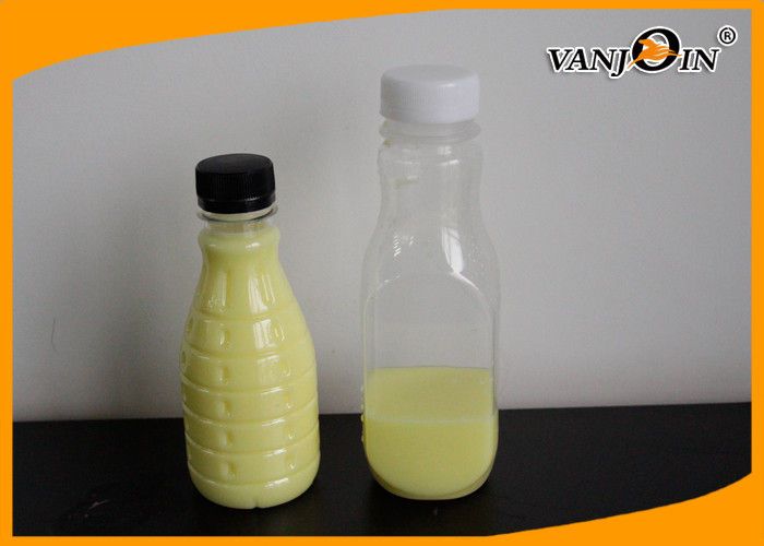 250ml Fruit Juice Plastic Bottles Hot Fill Juice PP Bottle With Lids