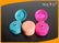 Colorful Bottle Lids 18mm 20mm 24mm 28mm Butterfly / Clamshell / Screw Cap / Press Caps supplier