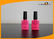 20ml High Cap PET Empty Fingernail Polish Bottles Logo Printing with Black Brush supplier